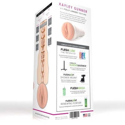 FLESHLIGHT GIRLS KAYLEY GUNNER MASTURBADOR VAGINA