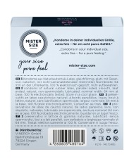 MISTER SIZE PRESERVATIVOS TALLA XXL 64 MM 3 UNIDADES