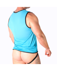 MACHO CAMISETA AZUL S M