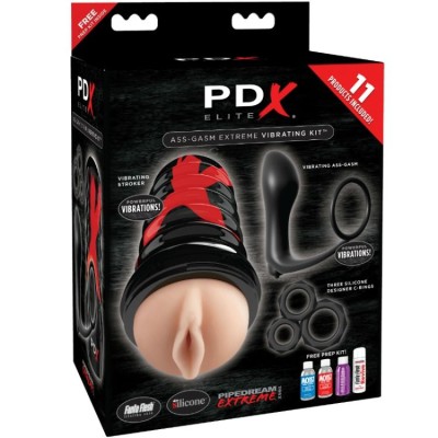 PDX ELITE KIT ASS GASM EXPLOSION DISENO VAGINA