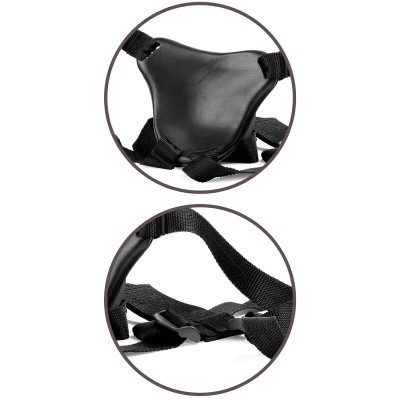 KING COCK ELITE KIT ARNES AJUSTABLE DELUXE ANILLO CON TESTICULOS DILDO 203 CM