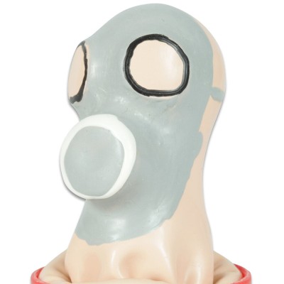 CONDOMERIE PRESERVATIVO DECORATIVO PINTADO A MANO CARETA ANTIGS