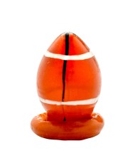 CONDOMERIE PRESERVATIVO DECORATIVO PINTADO A MANO PELOTA DE RUGBY