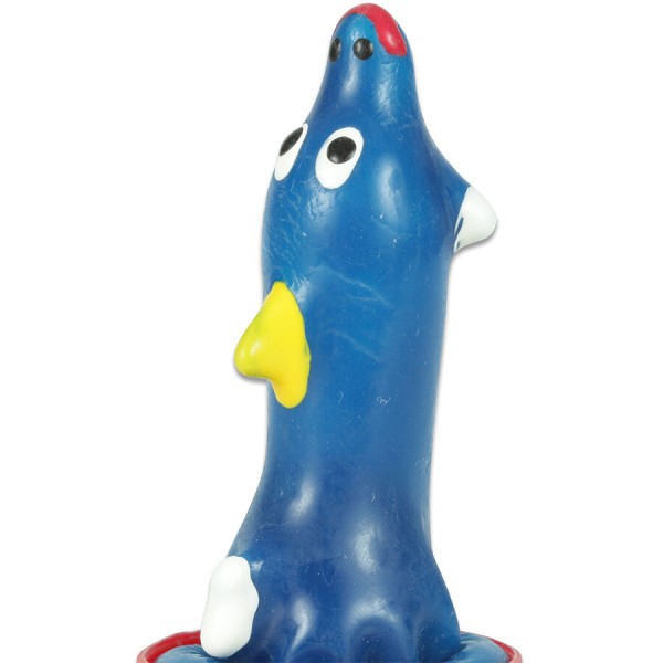 CONDOMERIE PRESERVATIVO DECORATIVO PINTADO A MANO DELFIN
