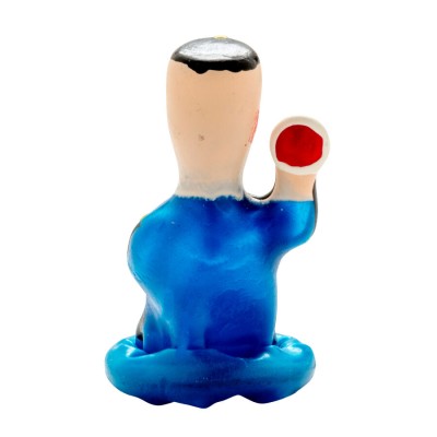 CONDOMERIE PRESERVATIVO DECORATIVO PINTADO A MANO POLICIA