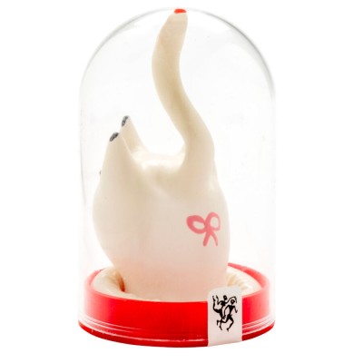 CONDOMERIE PRESERVATIVO DECORATIVO PINTADO A MANO CISNE