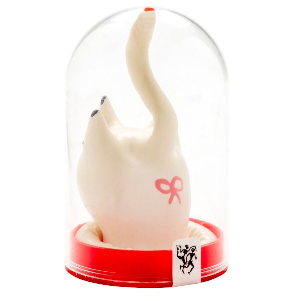 CONDOMERIE PRESERVATIVO DECORATIVO PINTADO A MANO CISNE