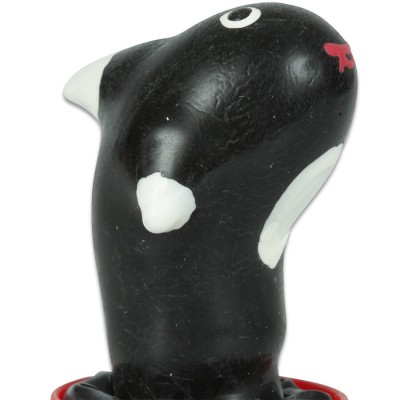 CONDOMERIE PRESERVATIVO DECORATIVO PINTADO A MANO ORCA