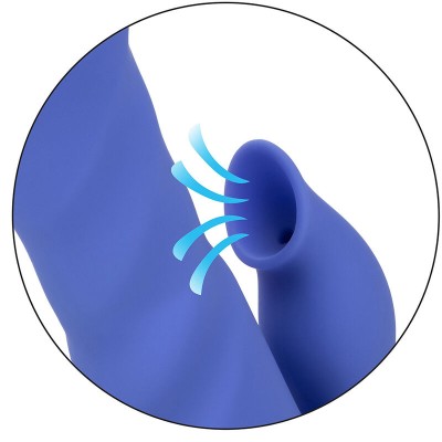 CALEXOTICS LA LOVE VIBRADOR SUCCIONADOR AZUL BY CALIFORNIA DREAMING
