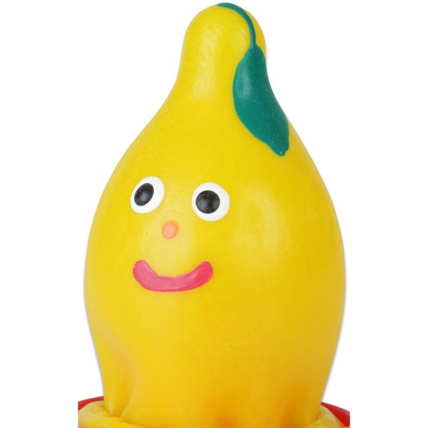 CONDOMERIE PRESERVATIVO DECORATIVO PINTADO A MANO LIMON