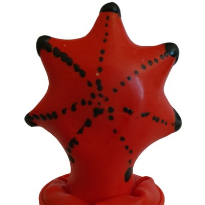 CONDOMERIE PRESERVATIVO DECORATIVO PINTADO A MANO ESTRELLA DE MAR