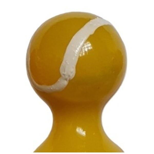 CONDOMERIE PRESERVATIVO DECORATIVO PINTADO A MANO PELOTA DE TENIS
