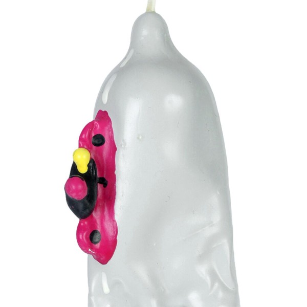 CONDOMERIE PRESERVATIVO DECORATIVO PINTADO A MANO MOTO XL