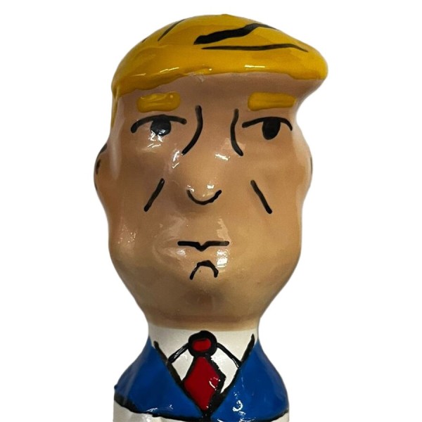CONDOMERIE PRESERVATIVO DECORATIVO PINTADO A MANO TRUMP GRUNON XL