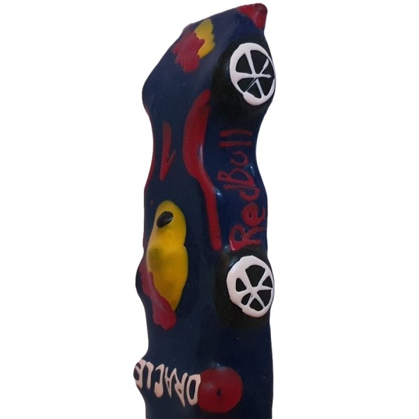 CONDOMERIE PRESERVATIVO DECORATIVO PINTADO A MANO F1 RED BULL XL