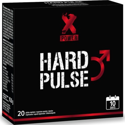 XPOWER HARD PULSE TRATAMIENTO EXPRES 10 DIAS ERECCION Y RESISTENCIA 20 CAPSULAS