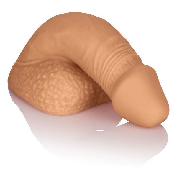 CALEXOTICS PACKING PENIS PENE DE SILICONA 1275CM CARAMELO