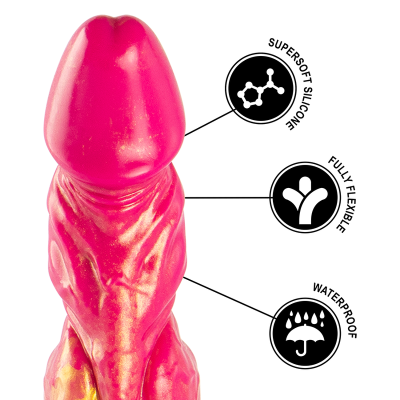 EPIC CERBERUS DILDO FUEGO MITOLOGICO