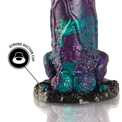 EPIC BASILISK DILDO DOBLE PLACER ESCAMOSO TAMANO GRANDE