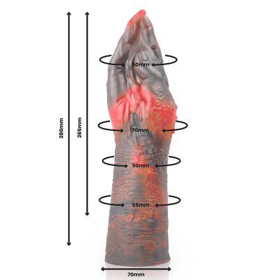 EPIC LILITH DILDO DEMONIO MALIGNO L