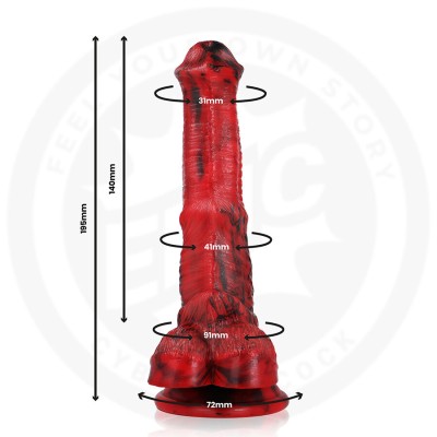 EPIC VULCANUS DILDO DRAGON DE LA NOCHE