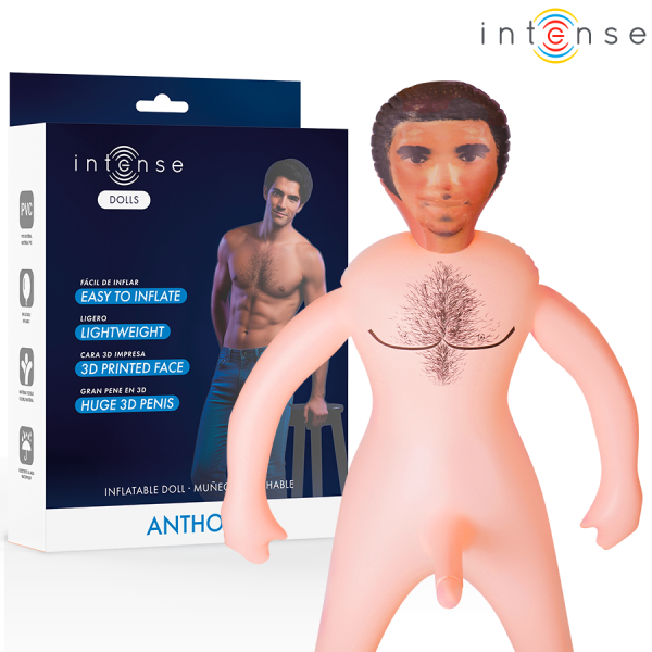 INTENSE DOLLS ANTHONY MUNECO HINCHABLE PENE 3D
