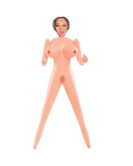 EXTREME DOLLZ MUNECA HINCHABLE TAMANO REAL CON CARA 3D VAGINA Y ANO REALISTA