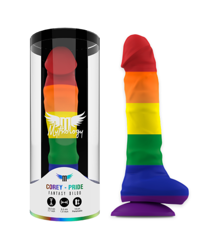 MYTHOLOGY COREY PRIDE DILDO L MYTHOLOGY COREY PRIDE DILDO L