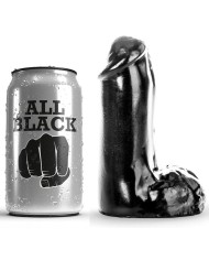 ALL BLACK DILDO REALISTICO 13 CM