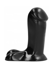 ALL BLACK DILDO REALISTICO 14 CM