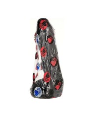 ALL BLACK PENE REALISTICO ANAL 20 CM