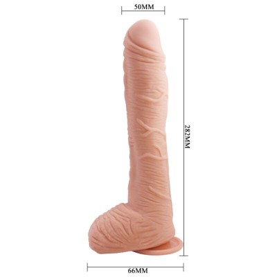 BAILE ALEX DILDO PIEL REALISTA 27 CM