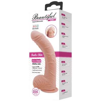 BAILE ALEX DILDO PIEL REALISTA 27 CM