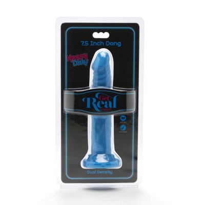 GET REAL HAPPY DICKS DONG 19 CM AZUL