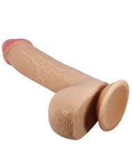 PRETTY LOVE SLIDING SKIN SERIES DILDO REALISTICO CON VENTOSA PIEL DESLIZANTE NATURAL 234 CM