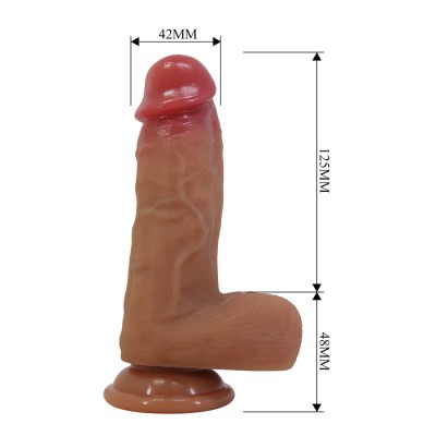 PRETTY LOVE CURTIS DILDO REALISTICO CON VENTOSA 173 CM O 42 CM