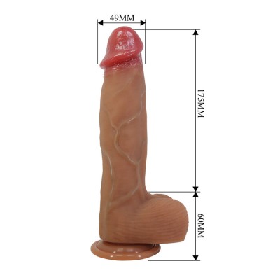 PRETTY LOVE ORTON DILDO REALISTICO CON VENTOSA 235 CM O 49 CM