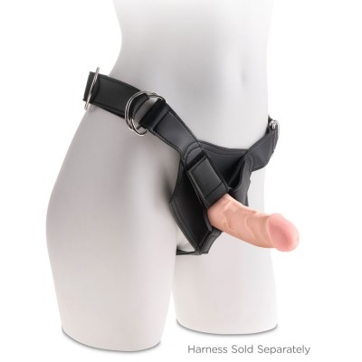 KING COCK DILDO TRIPLE DENSIDAD 15 CM