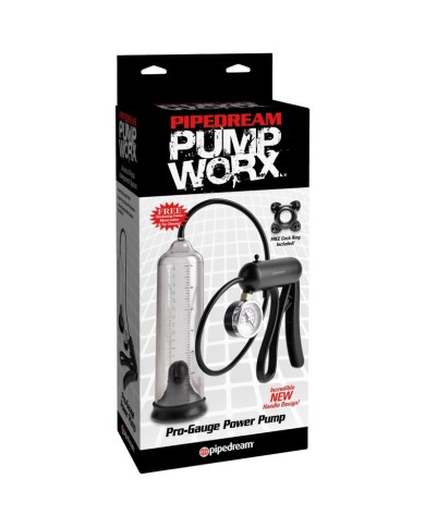 PUMP WORX BOMBA DE POTENCIA PRO GAUGE TRANSPARENTE