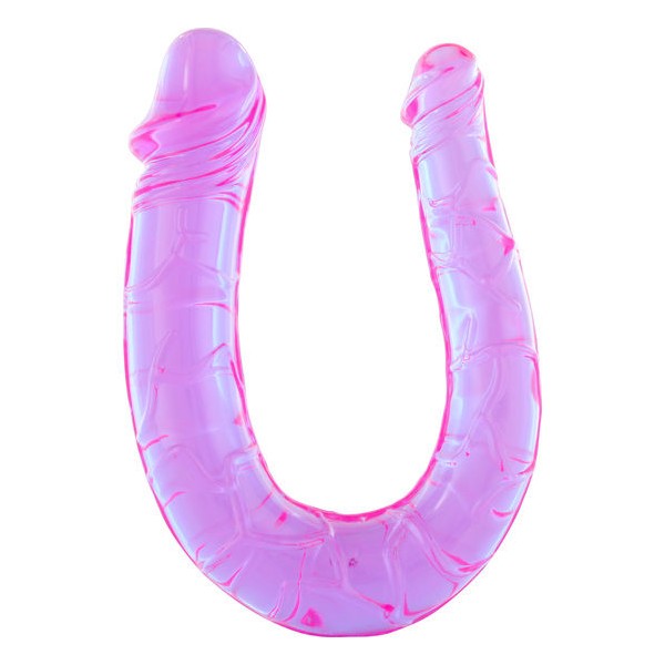 SEVEN CREATIONS PENE CON DOS CABEZAS DE GELATINA FLEXIBLE