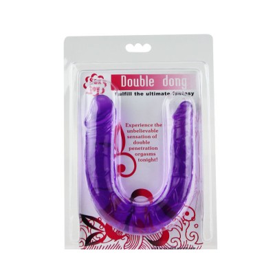 BAILE DOUBLE DONG DILDO DOBLE LILA