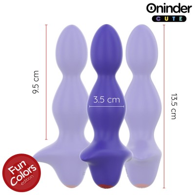 ONINDER CUTE LOVE BUTT VIBRADOR PLUG ANAL DILATADOR APP MUNDIAL GRATUITA