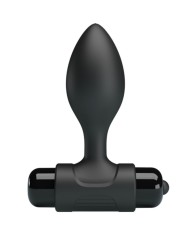PRETTY LOVE VIBRA BUTT PLUG ANAL 10 VIBRACIONES NEGRO
