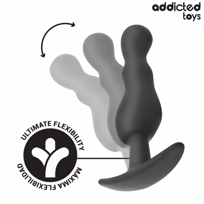 ADDICTED TOYS SET DE 3 PLUG ANAL SILICONA MODELO 1