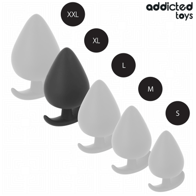 ADDICTED TOYS PLUG ANAL SILICONA TALLA XL 95 CM