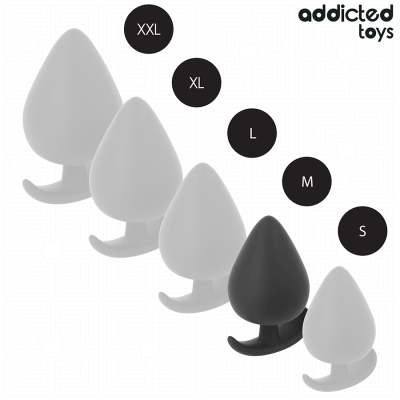 ADDICTED TOYS PLUG ANAL SILICONA TALLA M 66 CM