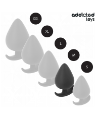 ADDICTED TOYS PLUG ANAL SILICONA TALLA M 66 CM