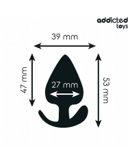 ADDICTED TOYS PLUG ANAL SILICONA TALLA S 53 CM