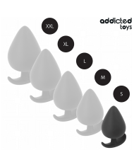 ADDICTED TOYS PLUG ANAL SILICONA TALLA S 53 CM