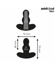 ADDICTED TOYS PLUG ANAL HUECO SILICONA TALLA S 73 CM